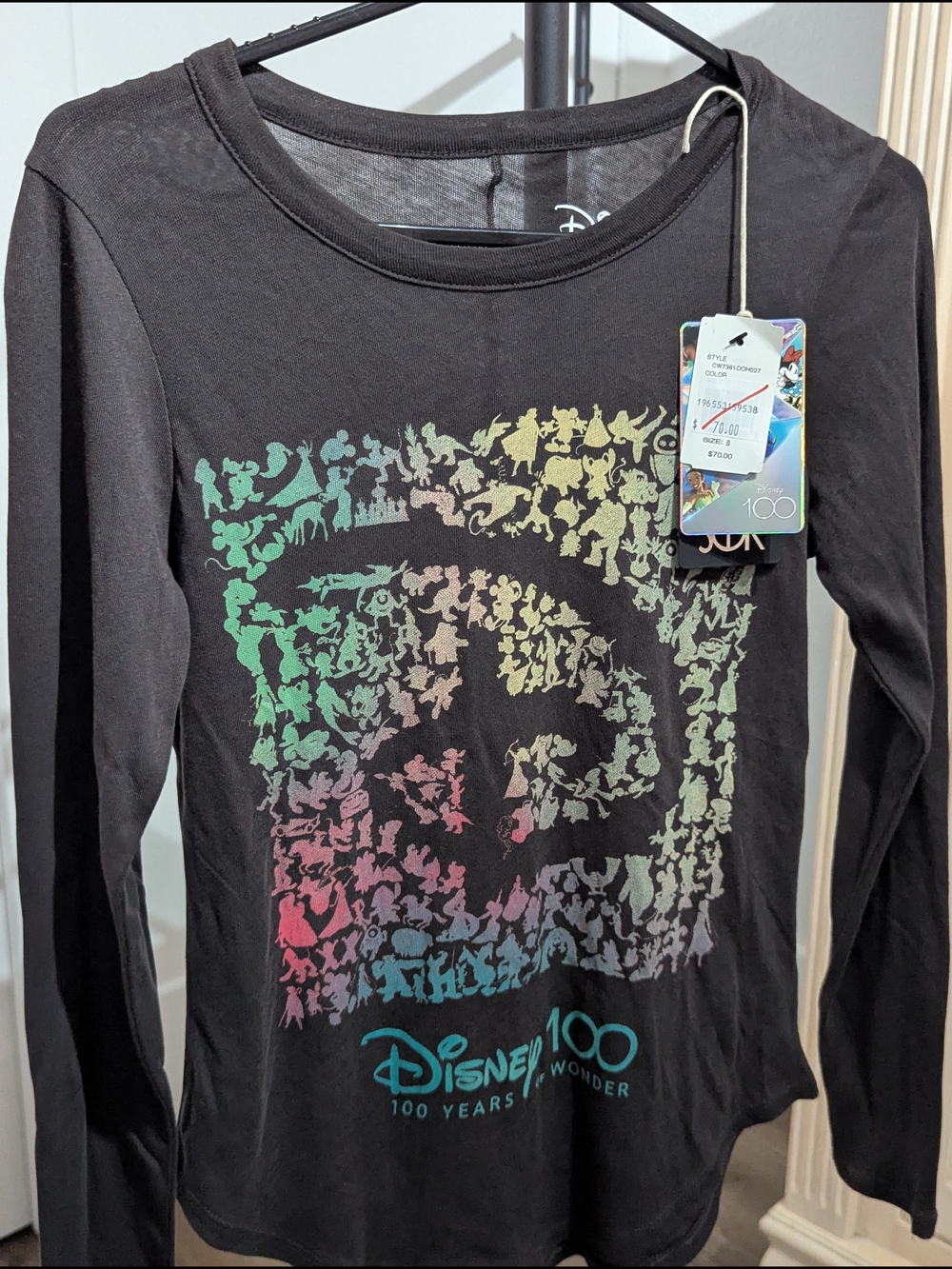 Disney   Long-Sleeve Graphic Tee - 100 Years Celebration
